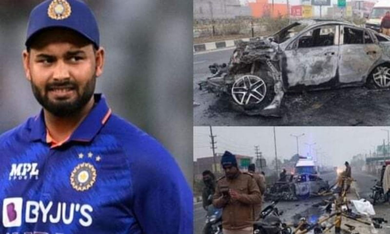 Rishabh Pant Accident: ভয়াবহ পথ দুর্ঘটনার কবলে ঋষভ পন্ত, দাউদাউ করে জ্বলল গাড়ি 4